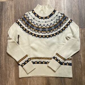 J. Crew Fair isle sweater